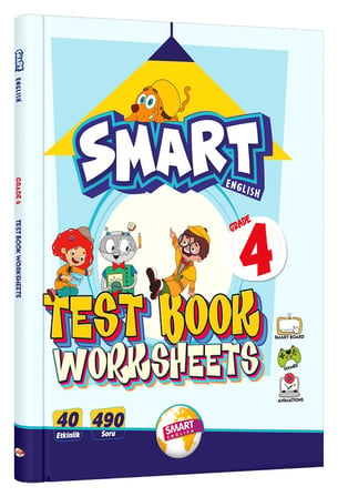 Smart English 4. Sınıf Test Book Worksheets