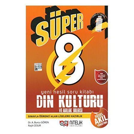 NİTELİK 8.SINIF NESİL SÜPER DİN KÜLTÜRÜ SORU KİTABI