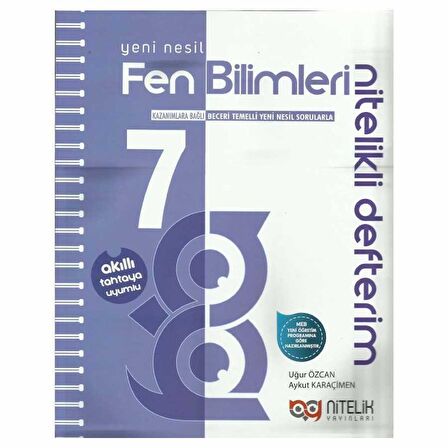 NİTELİK 7.SINIF NESİL DEFTER FEN BİLİMLERİ NİTELİKLİ