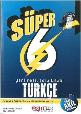 NİTELİK 6.SINIF YENİ NESİL SÜPER TÜRKÇE YENİ