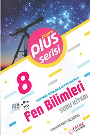 Palme 8. Sınıf Plus Serisi Fen Bilimleri Soru Kitabı