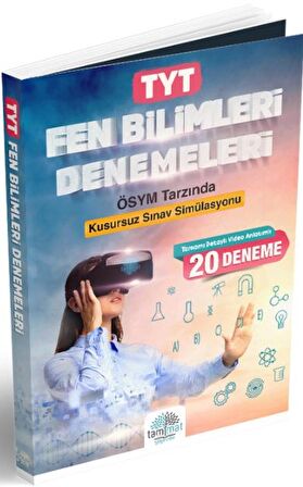 TYT Fen Bilimleri 20li Denemeleri Tammat Yayıncılık