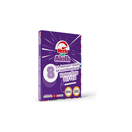 Tammat Yayınları LGS 8. Sınıf T.C. İnkılap Tarihi ve Atatürkçülük Hızlı ve Akıllı Defter