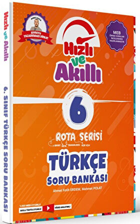 Tammat Yayıncılık 6. Sınıf Türkçe Rota Serisi Hızlı ve Akıllı Soru Bankası
