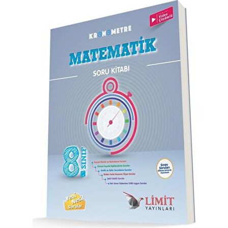 8. Sınıf Kronometre Matematik Soru Kitabı