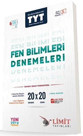 TYT Fen Bilimleri 20x20 Denemeleri