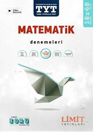 TYT Matematik Denemeleri Limit Yayınları