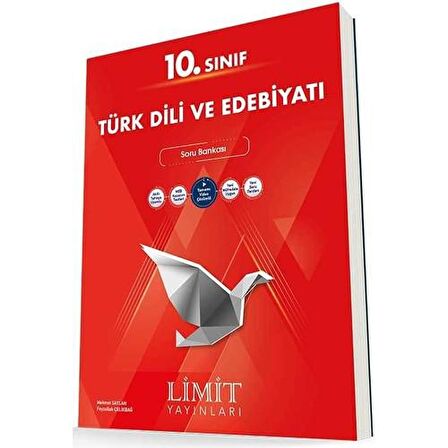 LİMİT Yayınları 10.Sınıf Türk Dili ve Edebiyatı Soru Kitabı 256 SYF 2022 YENİ