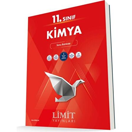 LİMİT Yayınları 11.Sınıf Kimya Soru Kitabı 208 SYF 2022 YENİ