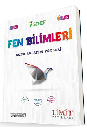 Limit 7. Sınıf Fen Bilimleri Konu Anlatım Föyleri 7 Föy