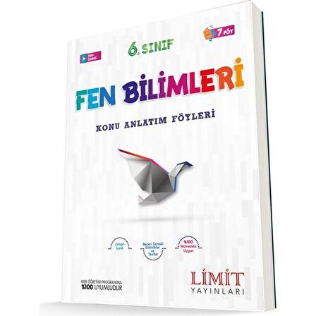 Limit 6. Sınıf Fen Bilimleri Konu Anlatım Föyleri 7 Föy