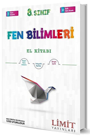 Limit Yayınları 8. Sınıf Fen Bilimleri El Kitabı
