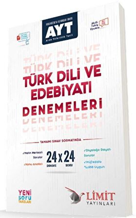 2021 AYT Türk Dili ve Edebiyatı Denemeleri 24'lü