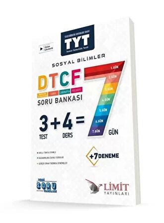 Limit TYT Dtcf 7 Gün Sosyal Bilimler Soru Bankası