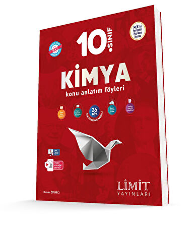 Limit 2026 10. Sınıf Kimya Konu Anlatım Föyleri Güncel Müfredat