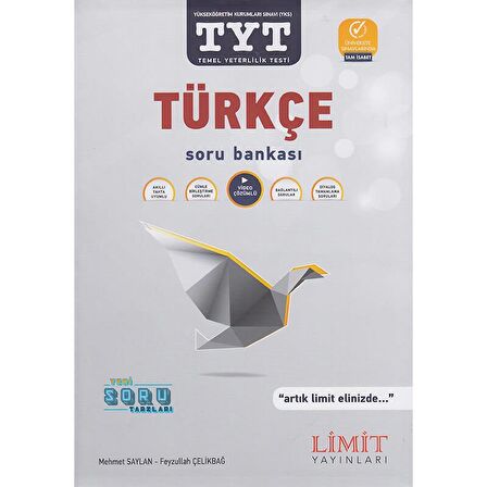 Limit TYT Türkçe Soru Bankası Yeni Nesil Sorularla