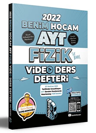 Benim Hocam 2021 AYT Fizik Video Ders Defteri