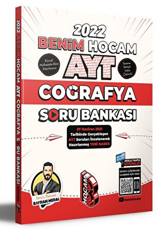 Benim Hocam 2021 AYT Coğrafya Soru Bankası