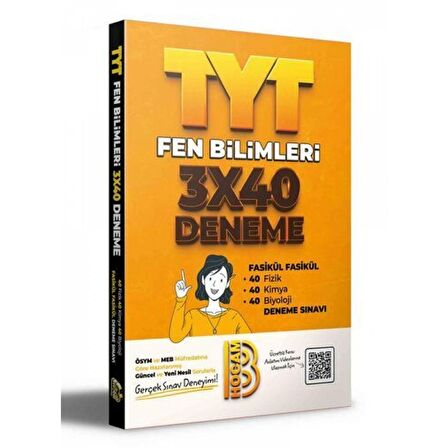 Benim Hocam 2021 TYT Fen Bilimleri 3x40 Fasikül Denemeler