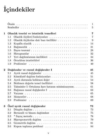 Temel Olasılık Teorisi ve İstatistik 1