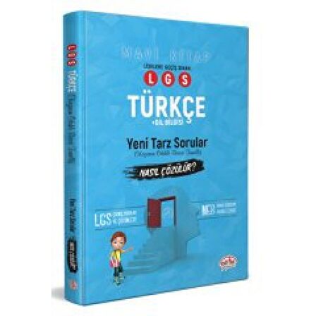 LGS Türkçe Yeni Tarz Mantık Muhakeme Soruları Nasıl Çözülür (Mavi Kitap)