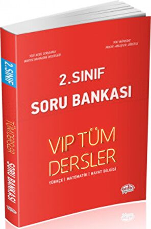 2. Sınıf VIP Tüm Dersler Soru Bankası