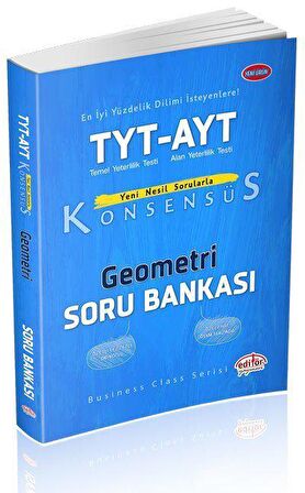 EDİTÖR TYT-AYT Konsensüs Geometri Soru Bankası