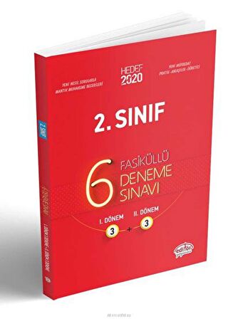 2. Sınıf 6 Fasiküllü 3+3 Deneme