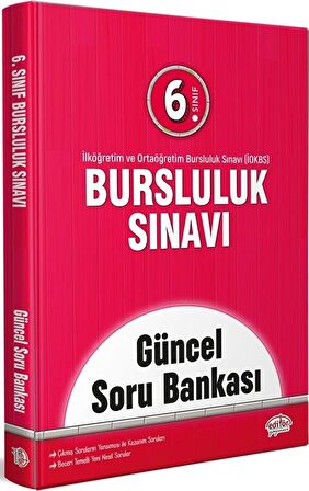 Editör 6. Sınıf Bursluluk Güncel Soru Bankası