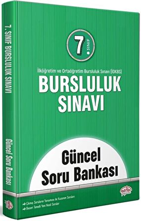 Editör 7. Sınıf Bursluluk Güncel Soru Bankası