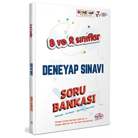 8-9. Sınıf Deneyap Soru Bankası