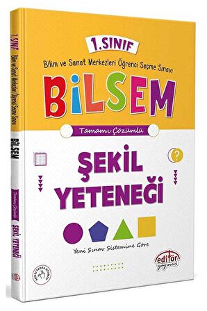 1. Sınıf Bilsem Hazırlık Şekil Yeteneği Tamamı Çözümlü