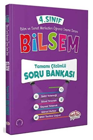 4. Sınıf Bilsem Soru Bankası -