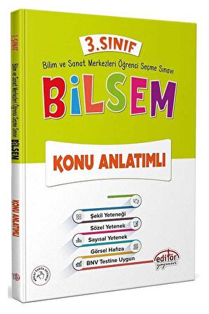 3. Sınıf Bilsem Konu Anlatım Kitabı