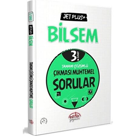 3. Sınıf Bilsem Jet Plus+ Tamamı Çözümlü Çıkması Muhtemel Sorular