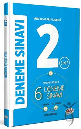 2. Sınıf Tamamı Çözümlü 3 + 3 Deneme Sınavı