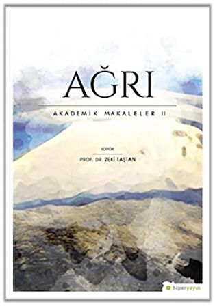 Ağrı - Akademik Makaleler 2