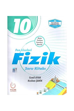 Palme 10.Sınıf Fen Liseleri Fizik Soru Kitabı