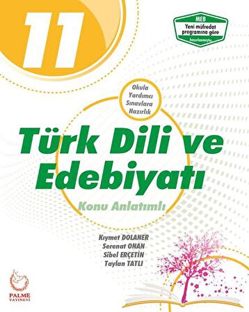 Palme Yayınları 11.sınıf Türk Dili Ve Edebiyat Konu Anlatım