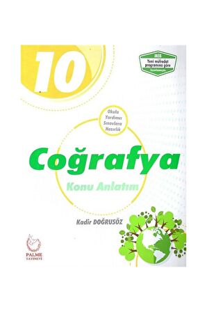 Palme 10.Sınıf Coğrafya Konu Anlatım