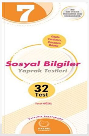 7. Sınıf Sosyal Bilgiler Yaprak Testleri