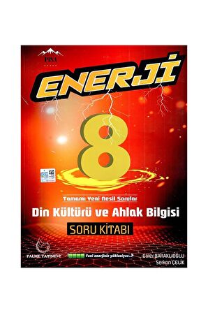 Palme 8. Sınıf Din Kültürü ve Ahlak Bilgisi Enerji Soru Kitabı