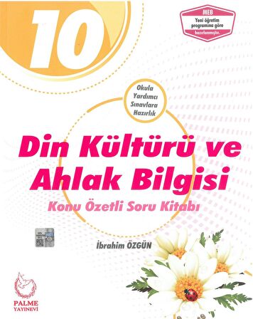 Palme 10.Sınıf Din Kültürü ve Ahlak Bilgisi Konu Özetli Soru