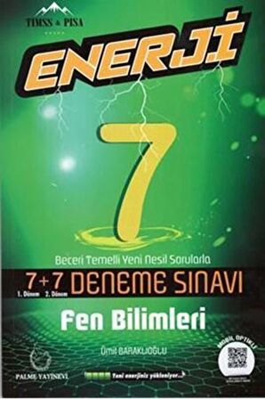 7. Sınıf Fen Bilimleri Enerji 7+7 Deneme Sınavı