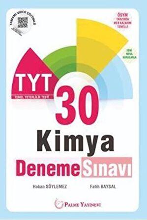 PALME YKS TYT KİMYA 30'LU DENEME