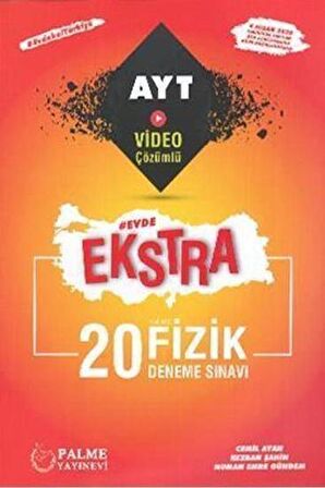 Palme YKS AYT Ekstra Fizik 20 Deneme Sınavı