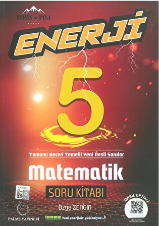 Palme Enerji 5. Sınıf Matematik Soru Kitabı