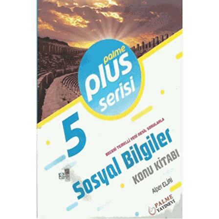 Palme 5. Sınıf Plus Serisi Sosyal Bilgiler Konu Kitabı