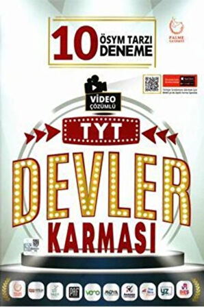 Palme Yks Tyt Devler Karması 10 Deneme Sınavı