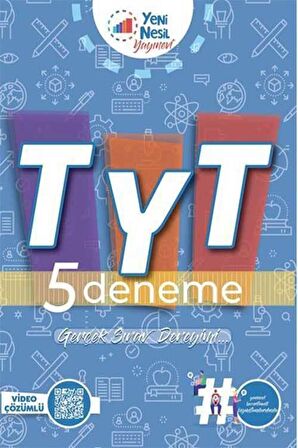 Yeni Nesil Yks Tyt 5 Deneme Sınavı Video Çözümlü